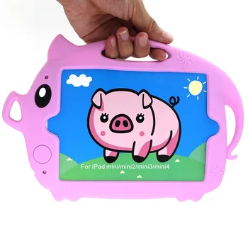 

Cute Cartoon Kids Case for IPad Mini 5 2019 Mini 4 3 2 1 Case Silicon + PC Stand Back Cover for IPad Mini 5 with Hand Holder