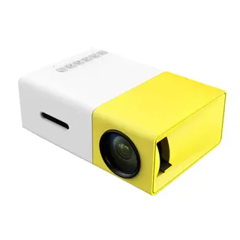 

Mini Projector Portable 1080P LED Projector Home Cinema Theater Indoor/Outdoor Movie projectors Support Laptop PC