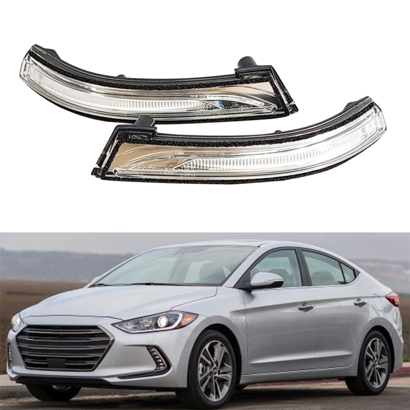 Повторитель сигнала поворота боковое зеркало лампа для Hyundai Elantra AD 2016 2018 внешнее