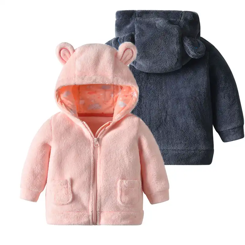 boys hooded fleece jacket