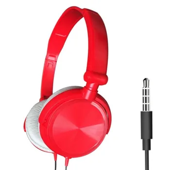 

Wired Headset Over Ear HiFi Sound Music Stereo Earphone With/Without Microphone For Games/Computer/Phone