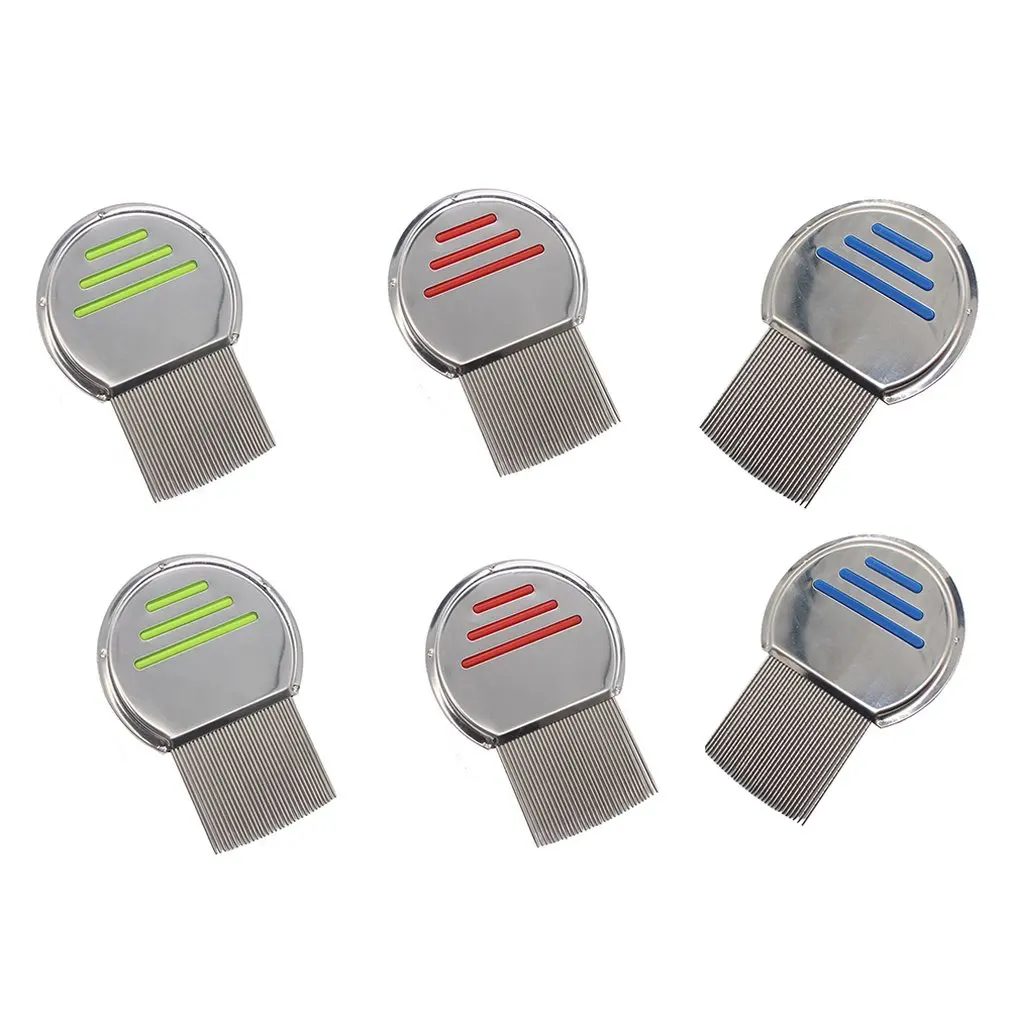 Стальная расческа нержавеющая сталь Tweezers иглы супер плотный зубы удалить Пинцет гребень Пинцет расческа пинцеты для питомцев