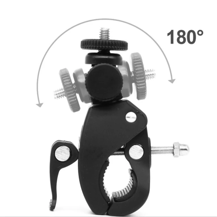 Велосипедная камера крепление на руль 360 Вращающийся Регулируемый кронштейн для Gopro Hero 3 2 NK-Shopping