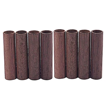 

SEWS-8Pcs Rosewood Guitar Truss Rod Tube Gh602 Replacement Premium Durable Rosewood Truss Rod Cover for Guitar Accessories Parts