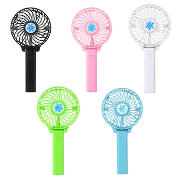 

Portable Mini USB Fan Ventilation Foldable Air Conditioning Fans Hand Held Cooling Fan Rechargeable Fan not include battery
