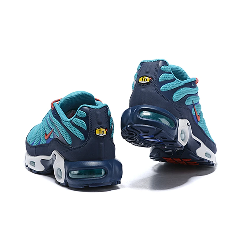 Оригинальные мужские кроссовки для бега Nike Air Max Plus, дышащие удобные кроссовки, дизайнерская Противоударная Беговая обувь, спортивная обувь