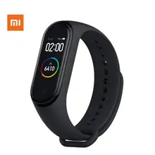 Xiaomi Mi смарт-браслет 4 Bluetooth 5,0 5ATM водонепроницаемые спортивные Смарт-часы