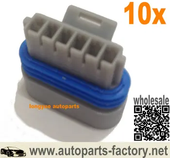 

longyue 10KIT 6 way Gray gnition Control Module Repair Connector Kit for Duralast