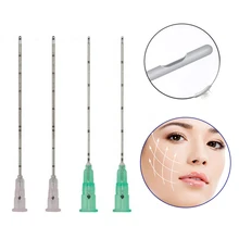 10Pcs/Box Hot Selling  Blunt-tip Cannula for filler injection18G 20G 21G 22G 23G 25G 27G30G Stainless Steel Micro Cannula