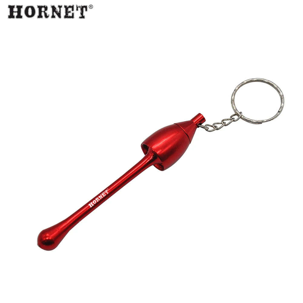 HORNET металлическая курительная трубка красочные грибы с кольцом для ключей
