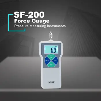 

Digital Force Gauge Push & Pull Tester Thrust Meter Dynamometer Pressure High Precision Measuring Instruments 100V-240V SF-200