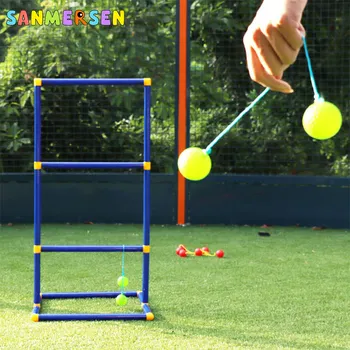 

Outdoor Games Parent-Child Golf Ladder Ball Kids Toy Ladder Shelf Parabolic Shelf Throwing Game Backyard Garden Interaction Toys