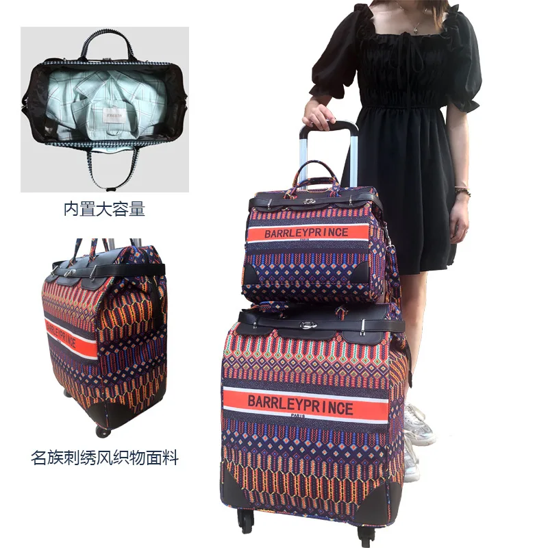 rodas com rolamento carry duffle bagagem define