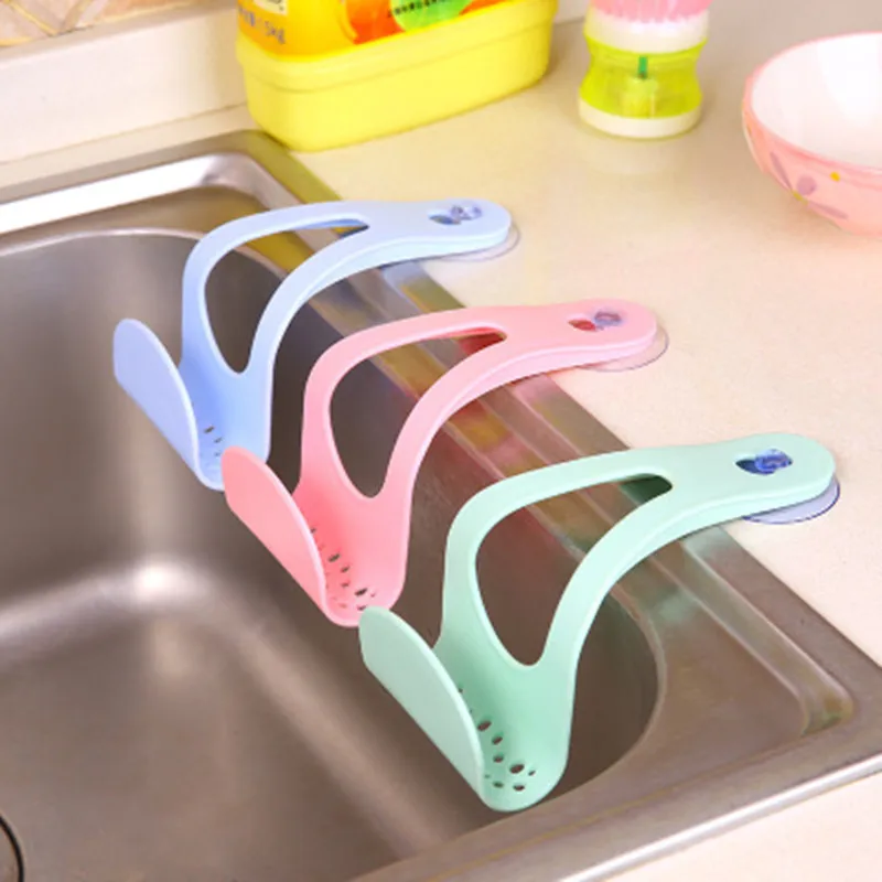 Кухонная сушилка для ванной комнаты пластиковая корзина для раковины держатель на присоске губчатое мыло для хранения бытовой чистящий инструмент