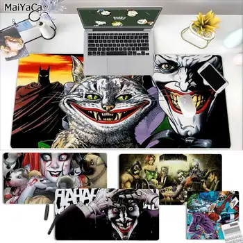 

MaiYaCa Slip PC Joker and his kitty Gamer Speed Mice Retail Small Rubber Mousepad Free Shipping Large Mouse Pad Keyboards Mat