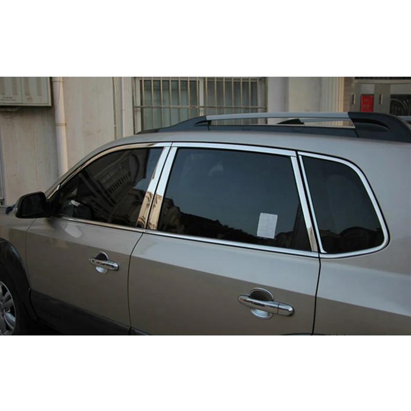 Стеклоподъемник автомобиля из нержавеющей стали lsrtw2017 304 для hyundai tucson 2004 2005 2006 2007