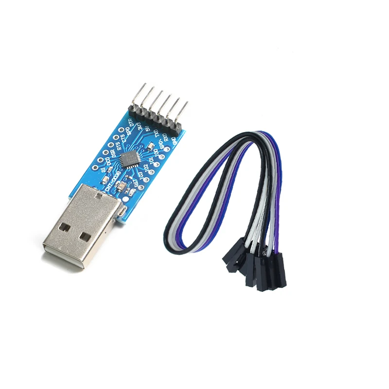Серийный преобразователь CP2104 с USB 2 0 на TTL UART 6PIN устройство для замены STC PRGMR CP2102