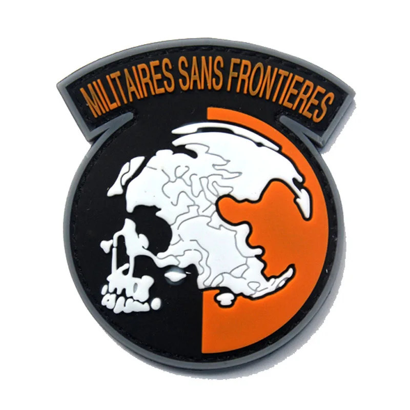 

Without Borders of Army PVC Shoulder Emblem Velcro