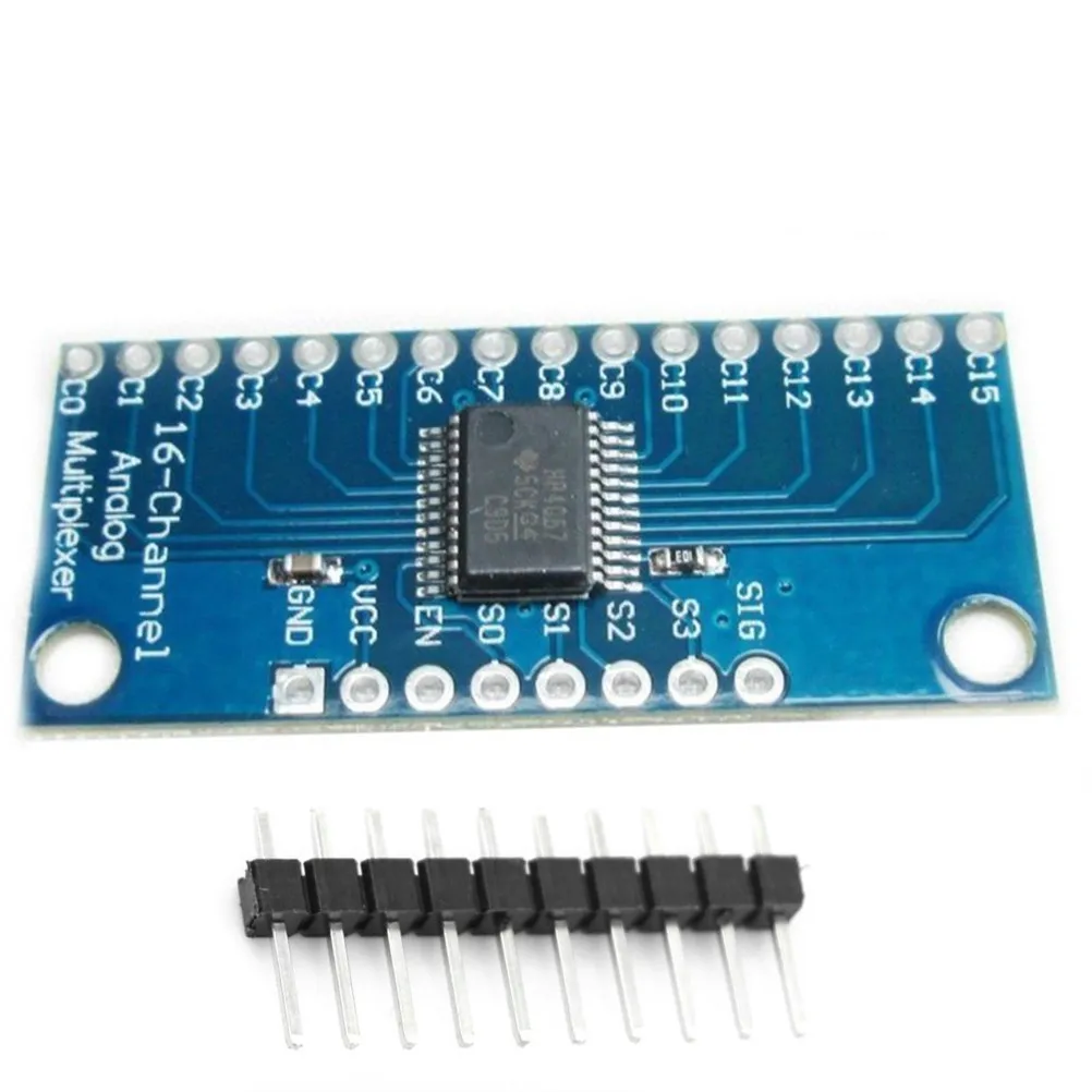 2 шт. 16CH Аналоговый Цифровой MUX Breakout плата CD74HC4067 точный модуль для Arduino|Детали и