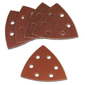 

25pcs 93mm Aluminum Oxide Sanding Papers Set Finishing Polishing Wooden Furniture 60#, 80#, 120#, 180#, 240#