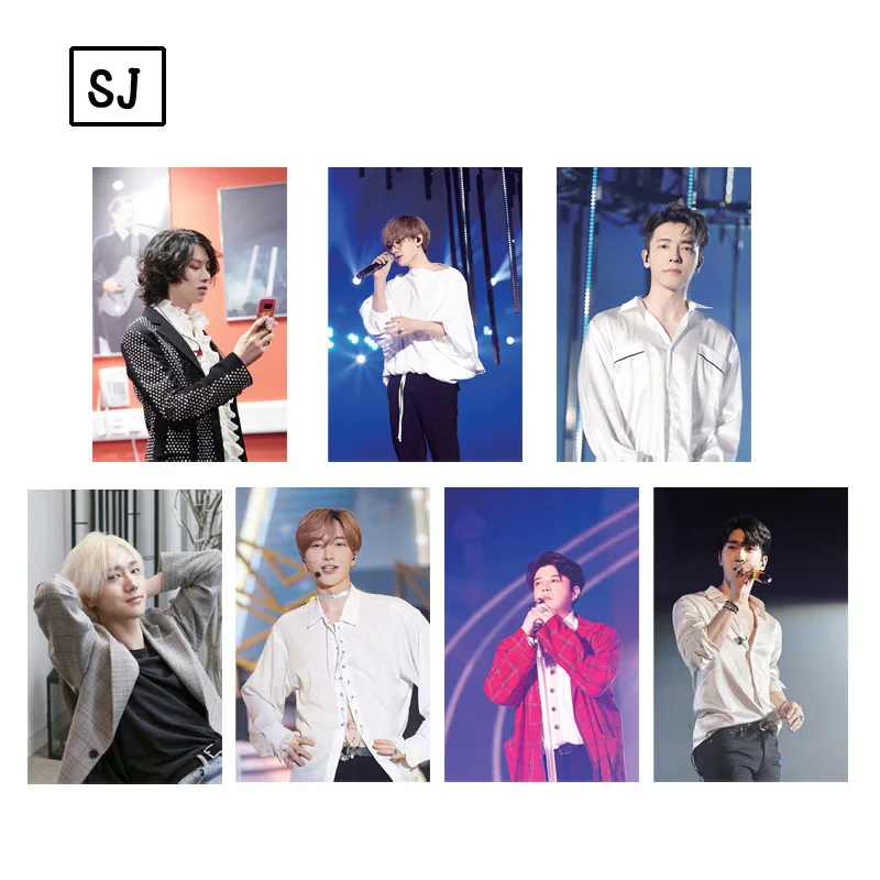 [MYKPOP]SUPER JUNIOR SJ PLAY альбом фотокарточка бумажная карточка коллекция поклонников KPOP 7