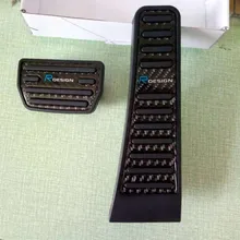 Подходит для 18-VOLVO XC60 действительно углеродная педаль дроссельной заслонки Volvo стиль XC90 педаль тормоза