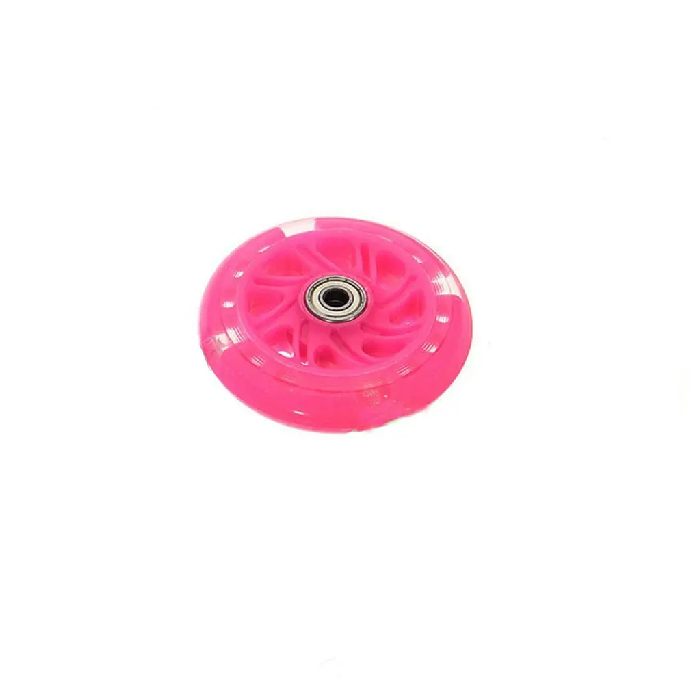 120 Millimetri Led Flash Ruota Mini O Maxi Durevole Scooter Luci Lampeggianti Posteriore Posteriore Abec-7