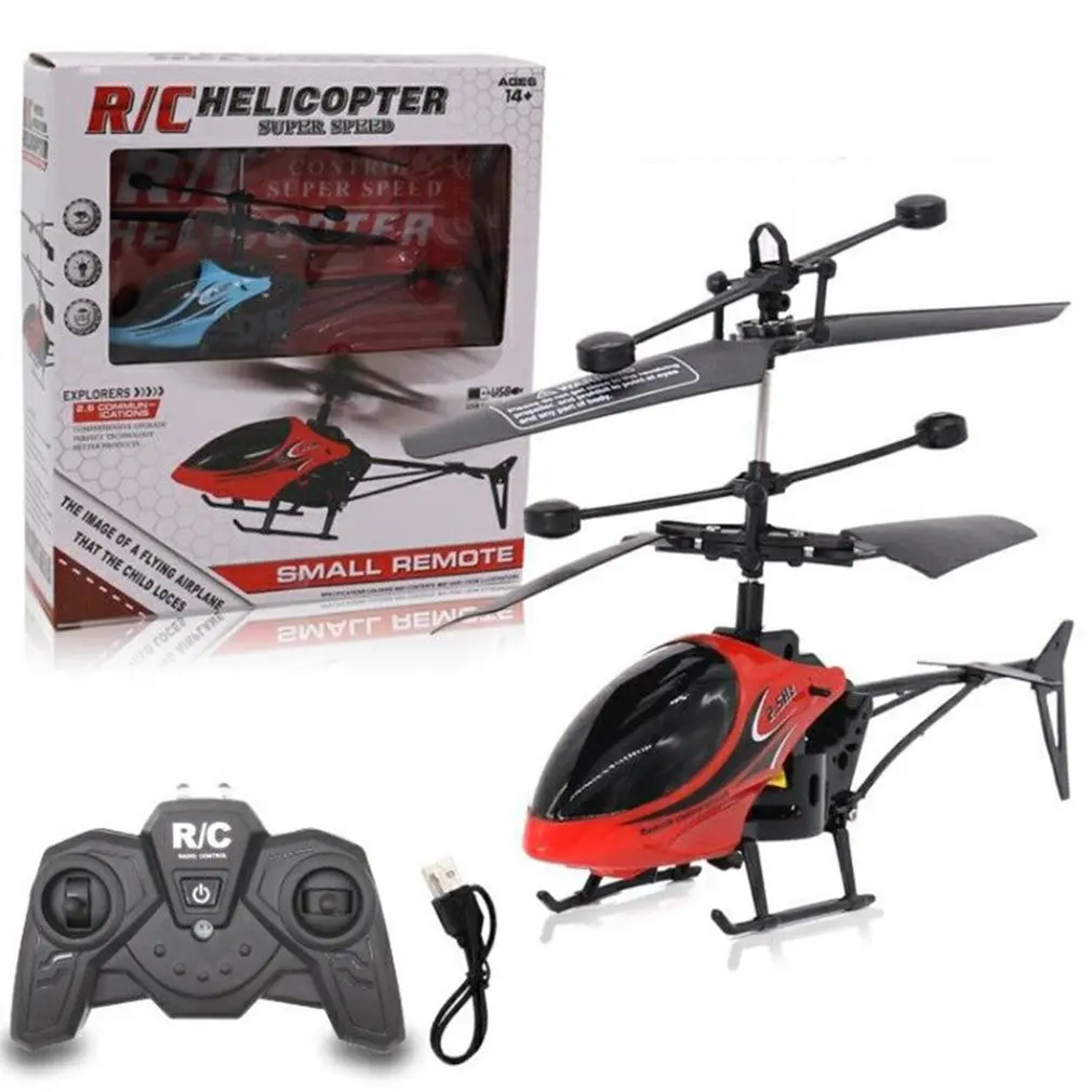 

Rechargeable Fall-Resistant Remote Control Helicopter Aircraft With Light Kids Toy Gift Kids Educational Toys Christmas toys