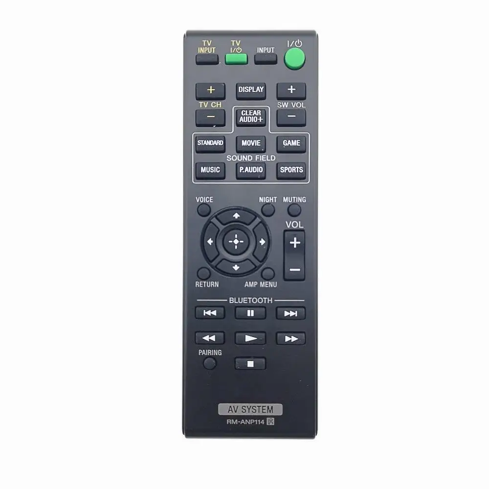 Пульт дистанционного управления для Sony RM-ANP114 HT-CT770 SA-CT660C SA-CT260C HT-CT370 SA-CT770 SA-CT370