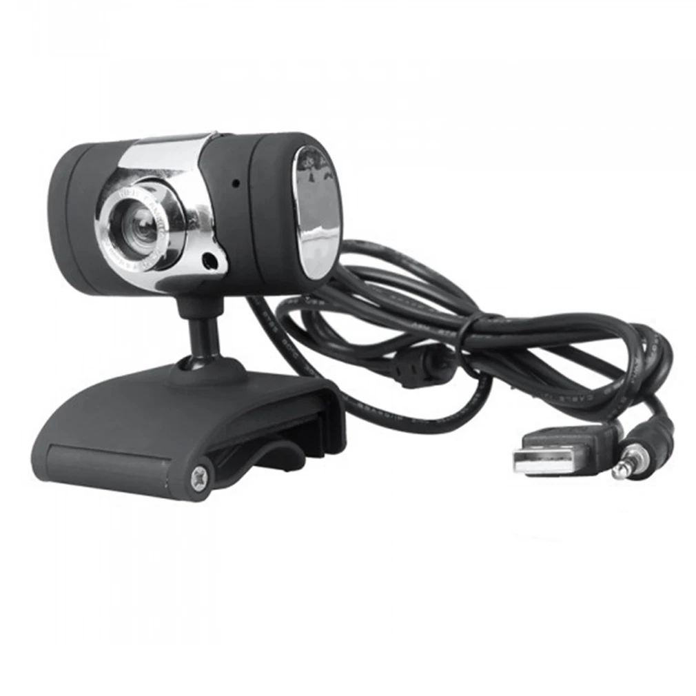 

High Quality HD Webcam Camera USB 2.0 50.0M Web Cam With CD Driver Microphone MIC For Computer PC Laptop A847 Black