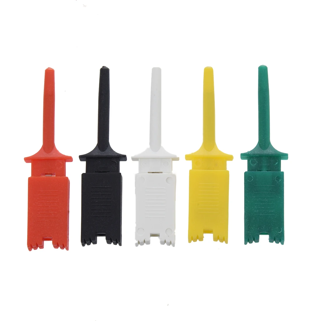 10pcs/set HELTC SMD IC 6 Colors Test Hook Clip Grabbers Test Probe