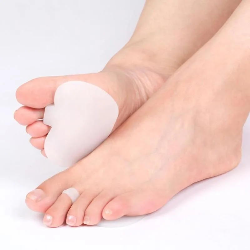 Forefoot Pads 2Pcs Gel pad For Sensitive feet Silicone Gel Metatarsal Pads for Shoes Sore Ball Foot Care
