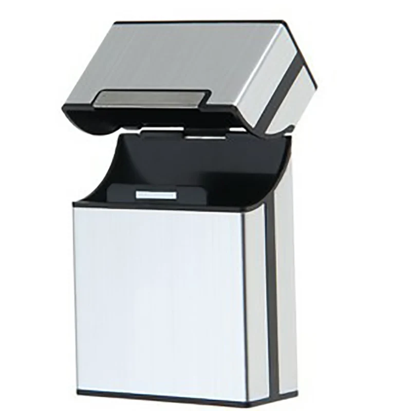 Container Tobacco-Holder Cigarette-Case Pocket-Box-Storage Smoking Aluminum 1PC Gift-Box