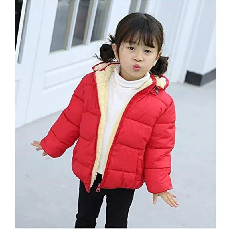 Newest Arrival 0-3T Little Kid Ear Hooded Clothes Boys Girls Solid Color 3D Ears Hoodie Jacket Winter Warm Coat Zip Snowsuits | Детская