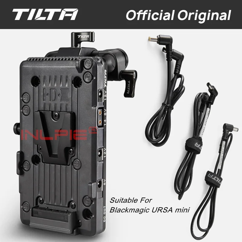 Tilta BMCC V-lock V mount / Anton Монтажная пластина аккумулятора adpter система питания для BlackMagic