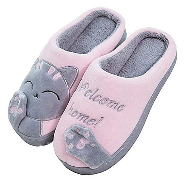 Slippers Bedroom Lovers Winter Slippers Warm Home Slippers Women Shoes Indoor Snug Sneakers House women's slippers
