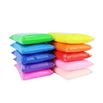 

4pcs Funny Clay DIY Toys Children Educational Ultralight Polymer Plasticine Safe Colorful Light Clay Toy Gift To Kids