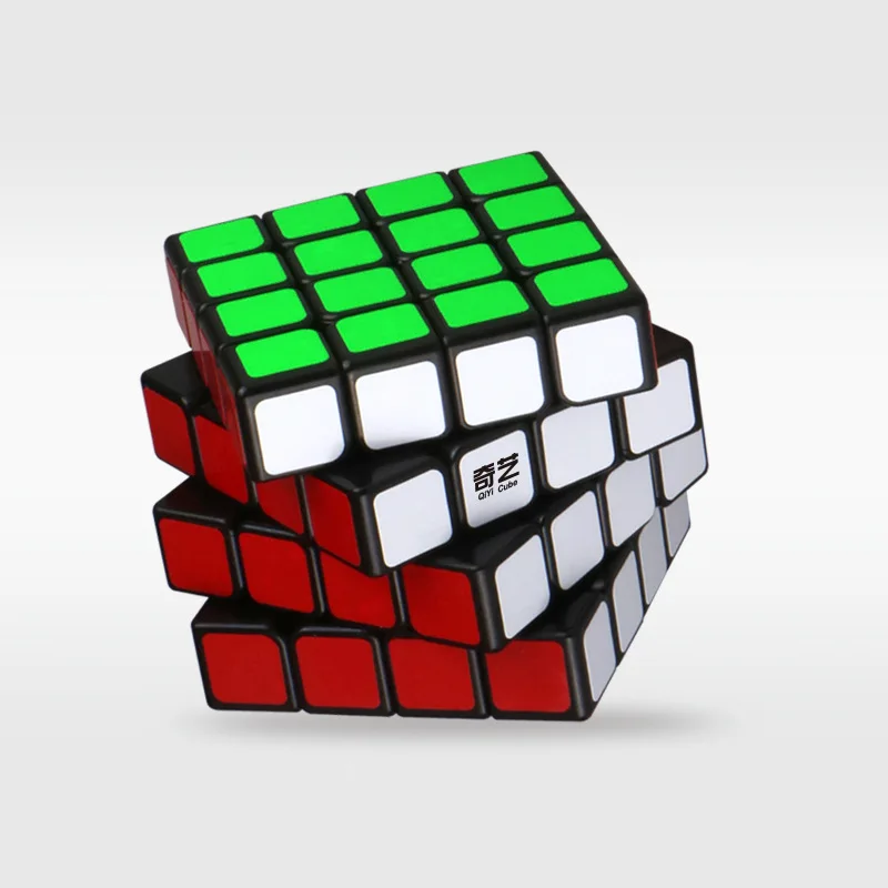Развивающие игрушки Стразы «Кубик Рубика» XMD Qiyuan Четыре порядка Magic Cube 4-размещение заказов черный Стразы «Кубик Рубика» турнир 161