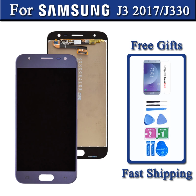 Original J330 Lcd For Samsung Galaxy J3 17 J330 J330f J330g Lcd Display And Touch Screen Digitizer Assembly J3 Pro 17 Mobile Phone Lcd Screens Aliexpress