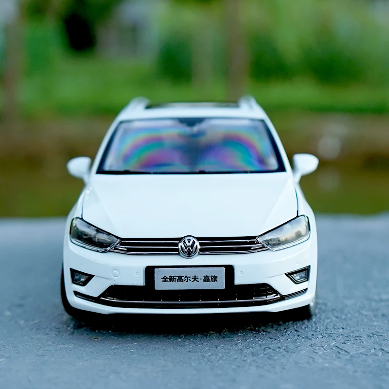1:18 Высокая тщательная VW GOLFSportsvan сплав модель автомобиля статические металлические модельные автомобили с оригинальной коробкой