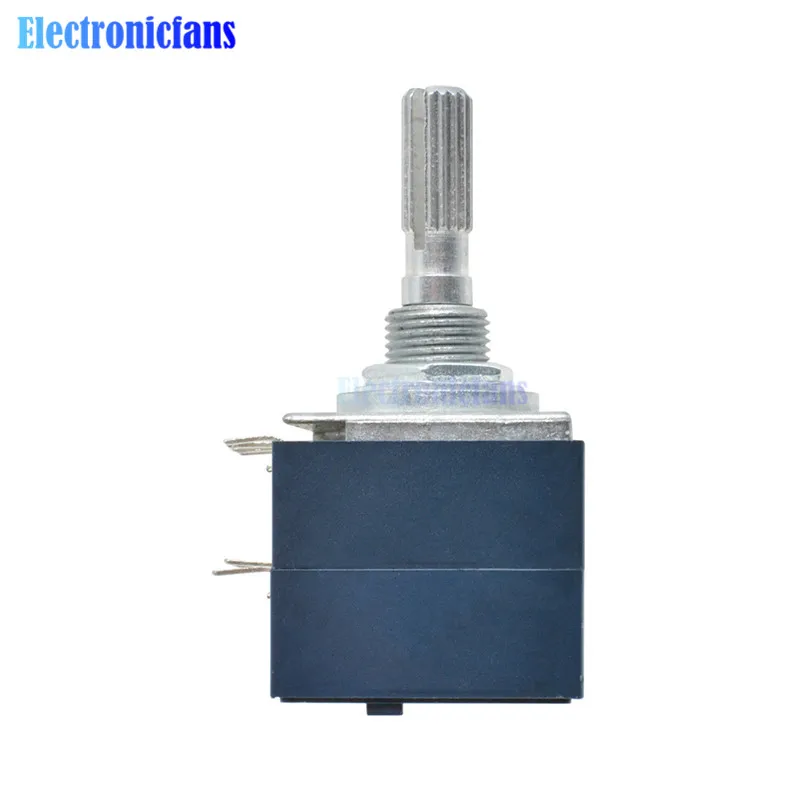 Rotary Potentiometer ALPS RH2702 A100K 100K 50K Dual 8 Feet Potentiometer Stereo Speaker Amplifier Volume rotary potentiometer adjustable resistor