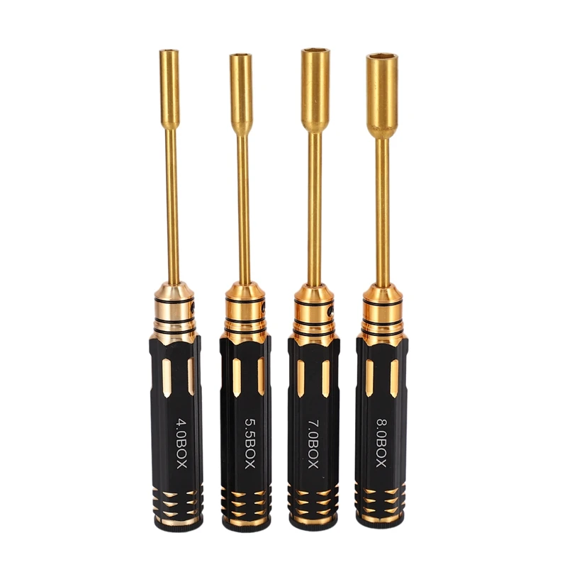 

For RC HSP Hex Nut Key Socket Screwdriver Wrench Socket 4.0 5.5 7.0 8.0MM Tool for RC Drone Model