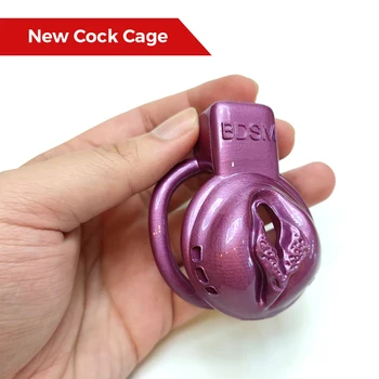 BDSM Pussy Vaginal Chastity Devices Cage Small Male Bondage Cock Cage Slave Penis Ring Sex Shop 18+ Gay Ladyboy Sex Toy for Men 3