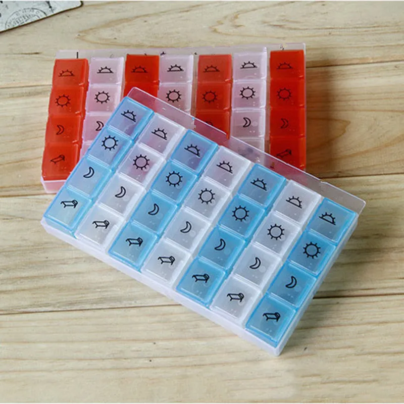 

24 Grid Removable Plastic Transparent Jewel Bead Case Cover Box Storage Container Organizer High Quality D