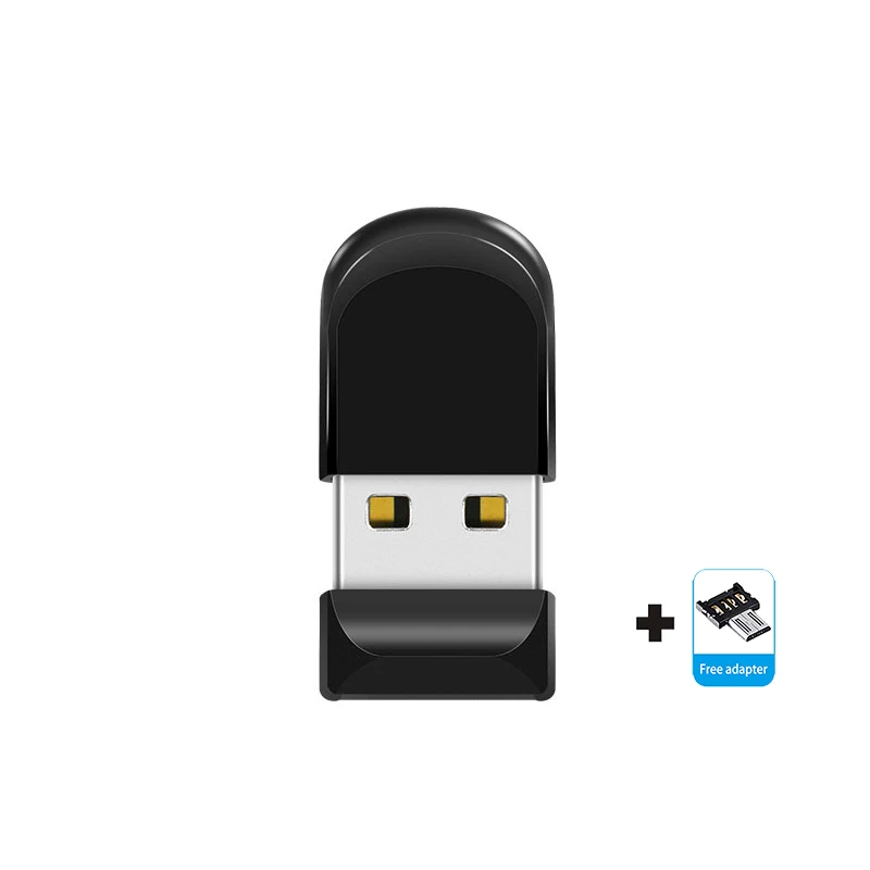 black-otg Супер мини флеш-накопитель, usb флеш-накопитель 2,0, 4 ГБ, 8 ГБ, 16 ГБ, 32 ГБ, usb флеш-накопитель для автомобиля, u-диск, флешка 64 ГБ, 128 ГБ, флеш-память - Цвет: black-otg