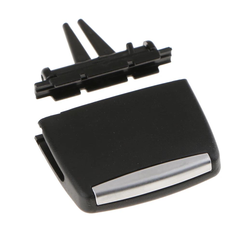 Rear A/C Air Vent Outlet Tab Clip Repair Kit for BMW X5 X6 2006-2013 (Black, Rear Row)