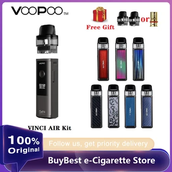 

FREE Pods / RBA Original VOOPOO VINCI AIR Pod Kit with 900mAh Battery 4ml Pod System MTL Vape Vaporizer vs Vinci X / Target PM80