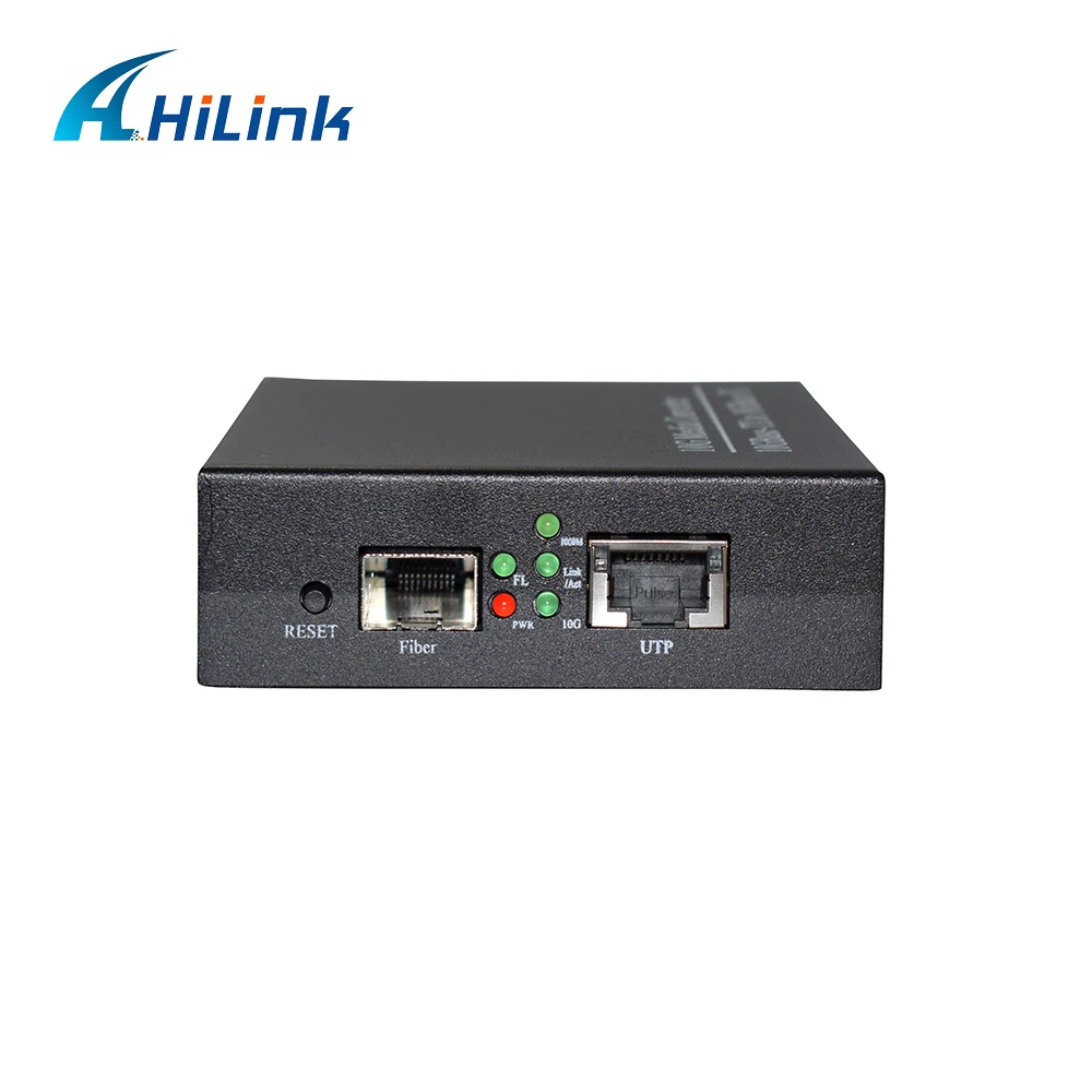 10g Fiber Media Converter Autonegotiation 10g/5g/2.5g/1g/100m