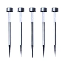 Светодиодный садовый светильник на солнечной батарее наружное украшение тропинка водонепроницаемый красочный солнечный светильник для газона уличный пейзаж лампа для двора