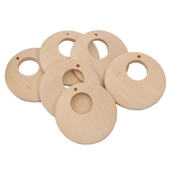

100 Pieces Wood Earring Pendants Unfinished Blank Wooden Earrings for Women and DIY Craft Jewelry Making
